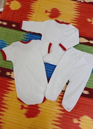 Бодик,футболка, штанишки на маленького футболиста2 фото
