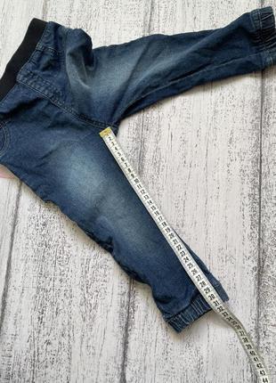 Крутые стрейч джоггеры  джинсы штаны брюки matalan 18-24мес5 фото