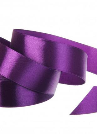 Лента атлас 23м*25мм (блок 5 рулонов) (фиолетовая, #34)