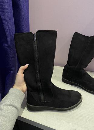 Зимові чобітки f&f зимние сапожки сапоги