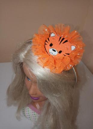 Ободок тигрёнок тигр 2