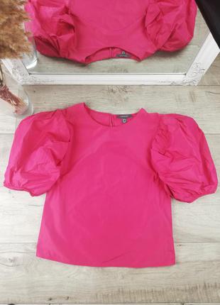 Брендовая шикарная милая блуза с огромными рукавами и шикарным цветом ❤️1 фото
