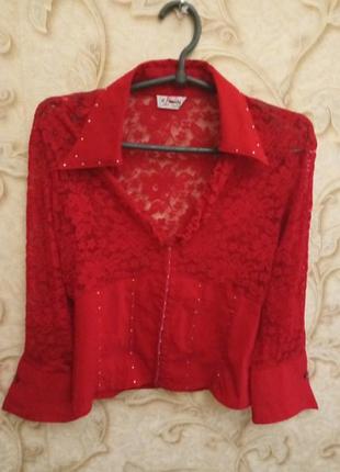 Блузка стрейч