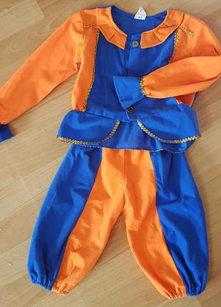 Карнавальний костюм блазень арлекін принц