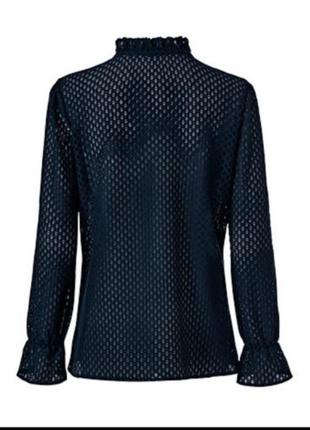 Кружевная блуза р. 42 евро3 фото