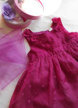 Платье бренда baby club на девочку 1-2 года
