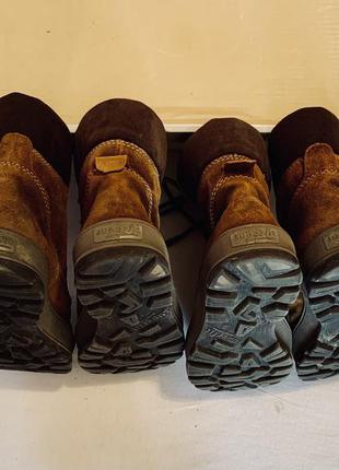 Зимние мембранные кожаные ботинки (унисекс) superfit (австрия)5 фото