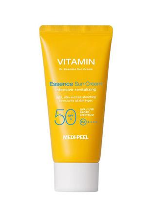 Солнцезащитный крем с витаминами medi-peel vitamin dr. essence sun cream