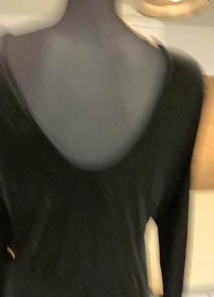 Чорне оксамитове плаття  велюровое платье6 фото