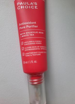 Paula's choice - antioxidant pore purifier
антиоксидантная сыворотка для очищения пор4 фото