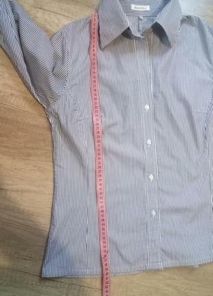 Marco pecci рубашка кофточка блузка в полоску женская5 фото