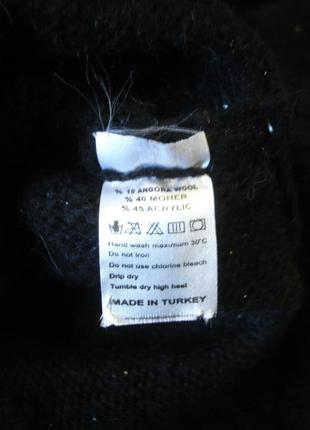 Шерстяной нарядный  свитер "wodi & wodi " 48-50 р турция8 фото