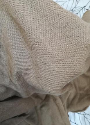 Шерстяной свободный удлиненный свитер /джемпер/stefanel4 фото