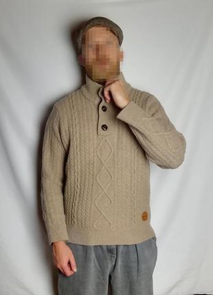 Оригінальний, шерстяний светр barbour. свитер10 фото