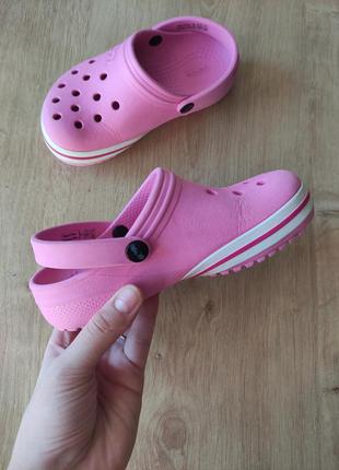 Детские  сабо crocs , оригинал, р.10 (27).2 фото