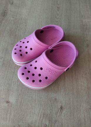 Детские  сабо crocs , оригинал, р.10 (27).3 фото