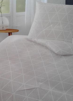 Полуторный постельный комплект хлопок мако–сатин