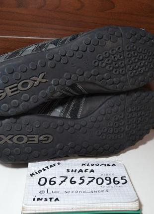 Geox 47р ботинки кожаные туфли  полуботинки кроссовки6 фото