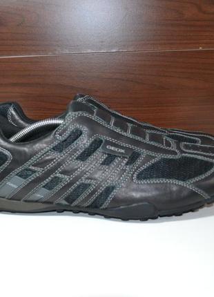 Geox 47р ботинки кожаные туфли  полуботинки кроссовки1 фото