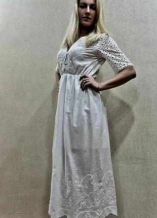 Платье хлопок прошва м