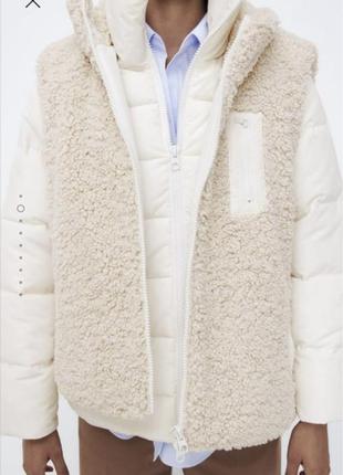Куртка zara 2 в 1