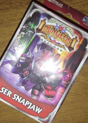 Игровой набор с фигуркой super dungeon explore: ser snapjaw