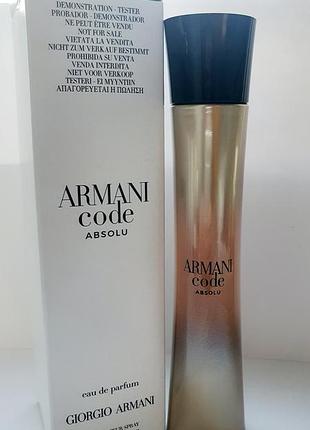 Giorgio armani code absolu edp 75 ml