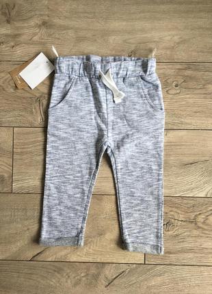 Штани сірі c&a 86 р /1-1,5 року