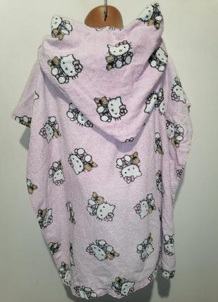 Детское полотенце пончо с капюшоном5 фото