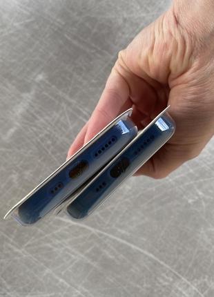 Чехол iphone 11 pro silicone case ( цвет/ dark blue 57/emerald 35 )2 фото