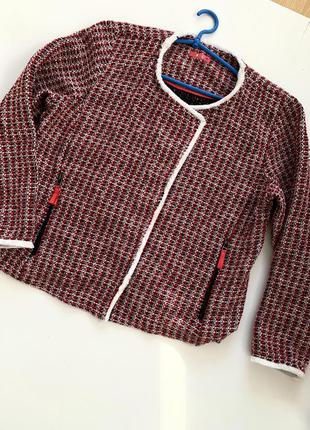 Твідовий брендовий піджак v10 фото