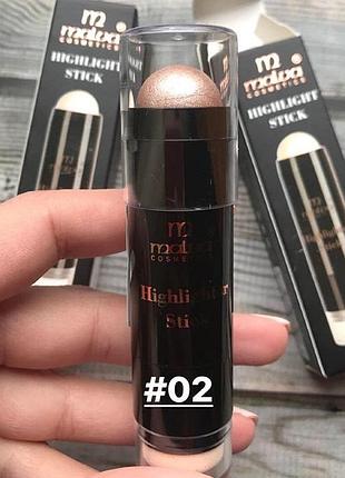 Хайлайтер malva cosmetics highlighter stick  malva
