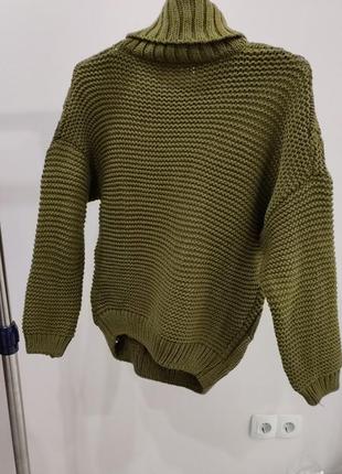 Светр велика в'язка 4