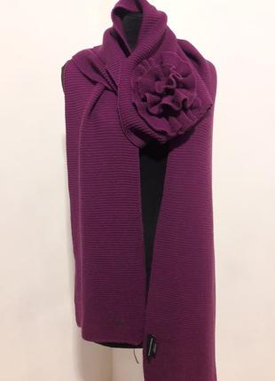 Дизайнерский шерстяной шарф от sonia rykiel1 фото