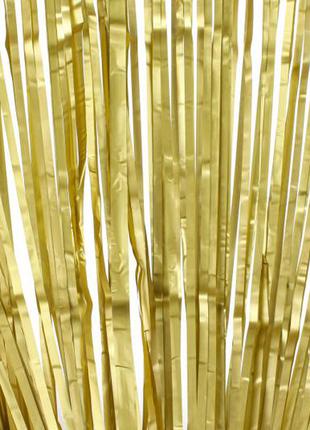 Шторка для фотозоны матова золота (1*2м) 5-68012