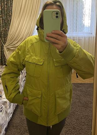 Жіноча куртка тепла лижна