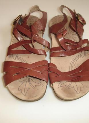 Шкіряні босоніжки, сандалі hush puppies, р 6 uk устілка 25,5 см (вся довжина)