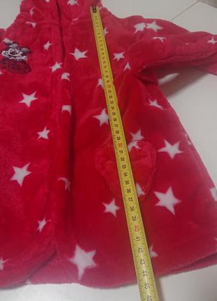 Детский флисовый халат disney baby minnie8 фото