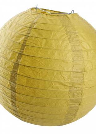 Паперовий шар гірчичний 25см