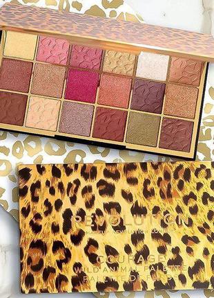 Шикарная! палетка тененей makeup revolution wild animal courage