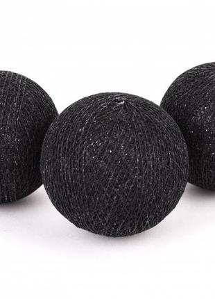 Бавовняні кульки (black - чорний) 2