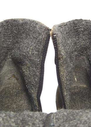 Утепленные замшевые ботинки rieker р. 388 фото