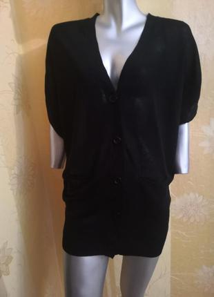 Кофточка на гудзиках, накидка, кардиган, розмір м.