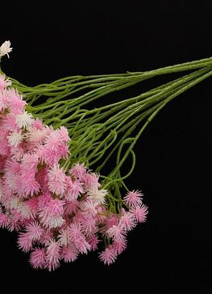 Агератум из латекса (розовый)