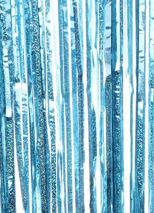 Шторка для фотозоны блакитна (1х2м) 5-77250