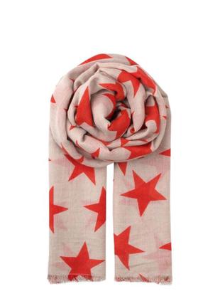 Шарф шёлк шерсть becksondergaard supersize nova scarf1 фото