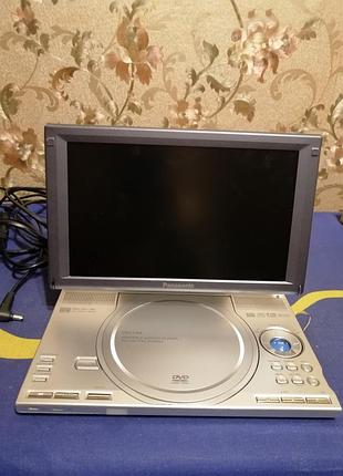 Портативный dvd/cd плеер panasonic dvd-lx8
