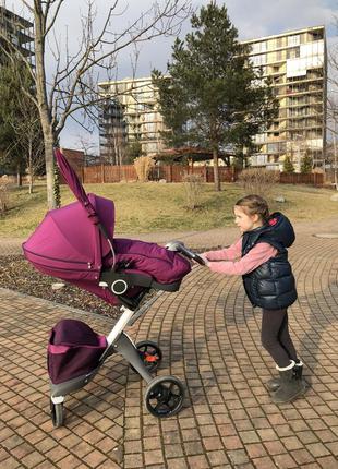 Коляска stokke explory v52 фото