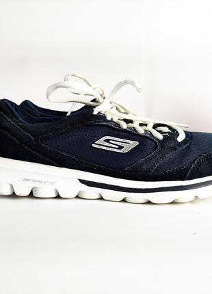 Кроссовки skechers go walk. оригинал. легкие, гибкие. натуральная замша3 фото