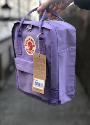 Рюкзак канкен міні, fjallraven kanken mini, мини, лиловый, сиреневый, фиалетовый, ліловий, фіалковий, в сад, садик, садочок, садок, подарок, подарунок2 фото